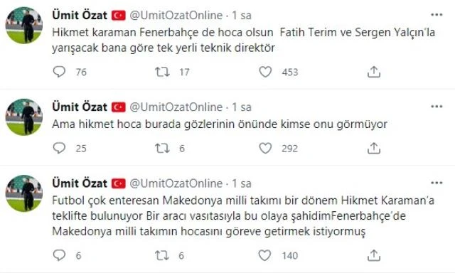 Ümit Özat’tan Fenerbahçe’ye teknik direktör önerisi